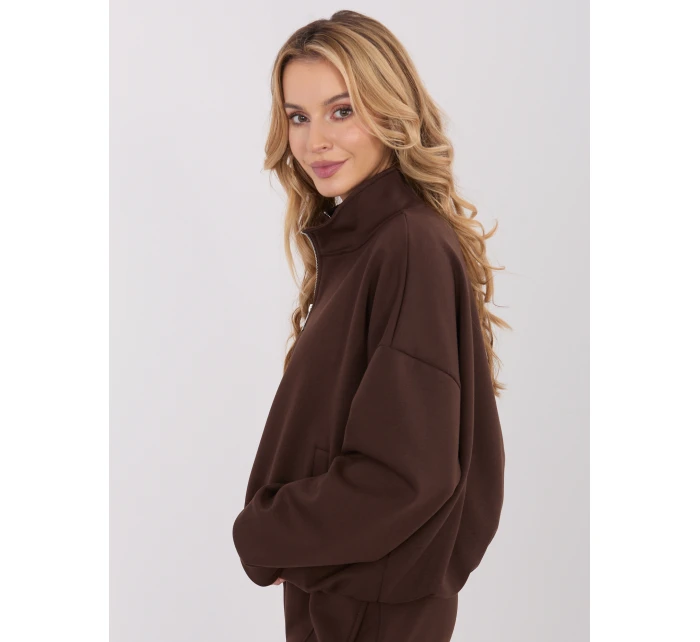 Bluza SM BL model 21782313 ciemny brązowy - FPrice