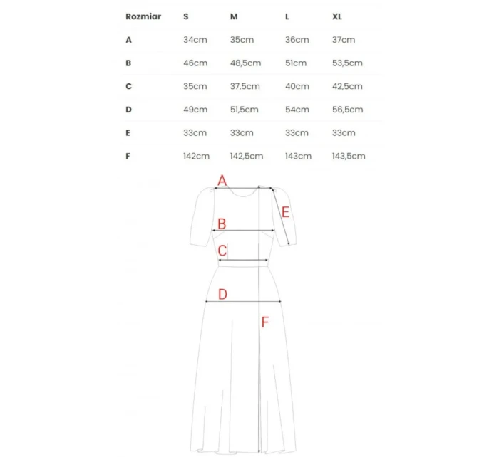 M858 Maxi šaty s otevřenými zády - model 2