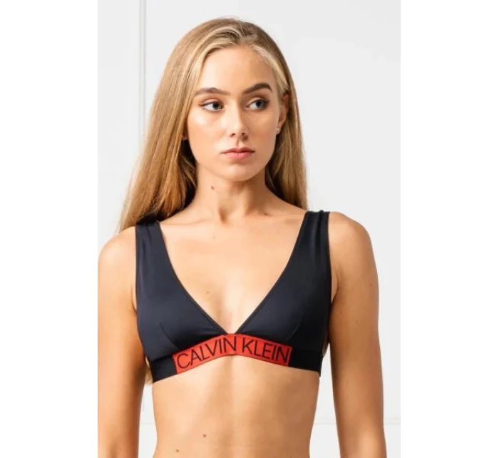 Vrchní díl plavek KW0KW00844-BEH černá - Calvin Klein