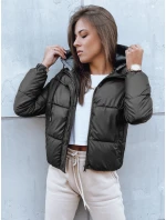 Dámská prošívaná bunda KHALEESI černá FashionStreet TY3879 Dámská prošívaná bunda KHALEESI černá FashionStreet TY3879