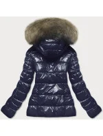 PIKOWANA KURTKA DAMSKA GRANATOWA model 21242188 - Libland