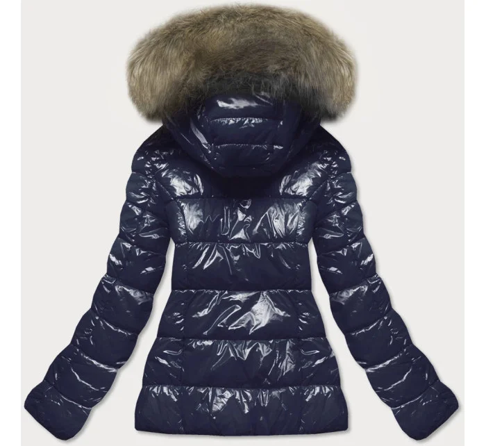 PIKOWANA KURTKA DAMSKA GRANATOWA model 21242188 - Libland