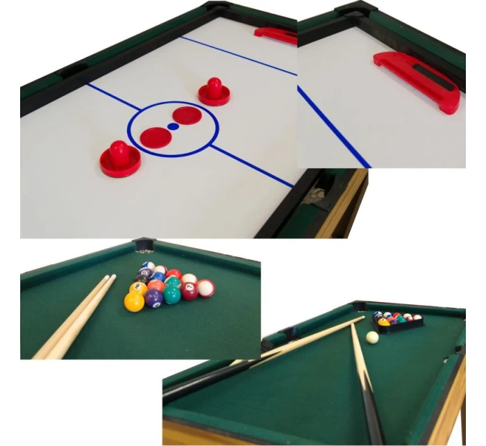 VÍCEHRAJÍCÍ STŮL 9W1 121x61x80 cm