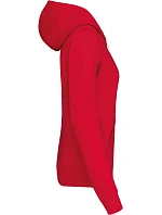 K 465 Dámská mikina s kontrastní kapucí model 22509566 red/white - Kariban K 465 Dámská mikina s kontrastní kapucí model 22509566 red/white - Kariban