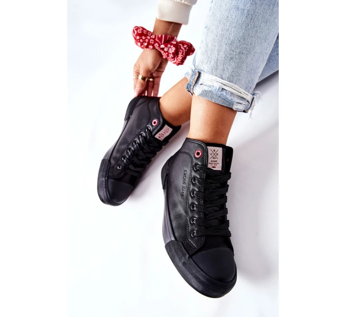 Dámské Tenisky Cross Jeans II2R4032C černé Dámské Tenisky Cross Jeans II2R4032C černé