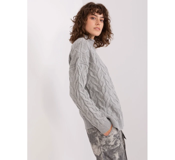 BA SW 8038 jumper.28P šedá