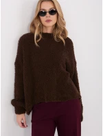 Jumper CH SW 72610.62 tmavě hnědý