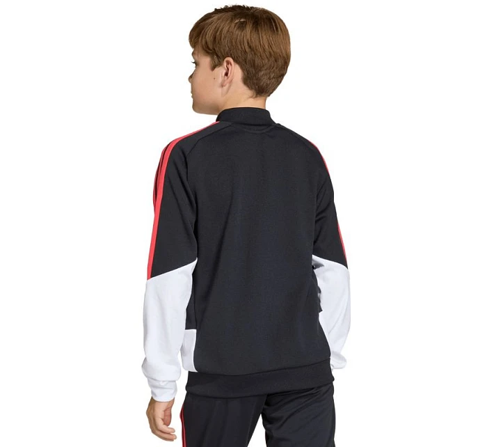 Dětská mikina adidas Tiro 26 Competition Training černá, bílá a červená KC3791