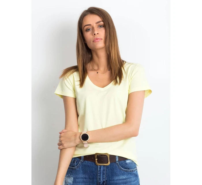 Tričko RV TS 4837.37P světle žlutá