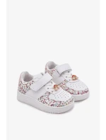 Dětské sportovní sneakers s jednorožci Thalia – bílé Dětské sportovní sneakers s jednorožci Thalia – bílé