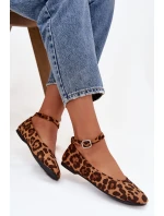 Dámské baleríny s páskem a přezkou – model 21834608 - Kesi Dámské baleríny s páskem a přezkou – model 21834608 - Kesi