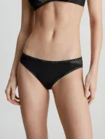 Dámské kalhotky Bikini Briefs Flirty 000QF5153E 001 černá - Calvin Klein