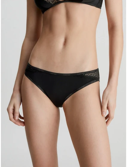 Dámské kalhotky Bikini Briefs Flirty 000QF5153E 001 černá - Calvin Klein Dámské kalhotky Bikini Briefs Flirty 000QF5153E 001 černá - Calvin Klein