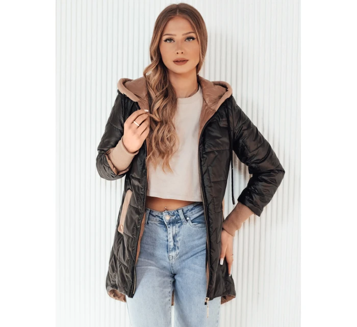 Dámská prošívaná bunda FLONSA černá FashionStreet TY4170