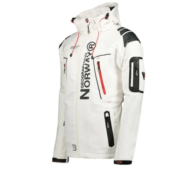 Geographical Norway pánská rychleschnoucí sportovní bunda s kapucí Techno MEN 056 BS3 white (WU1060H/GN) pánské Geographical Norway pánská rychleschnoucí sportovní bunda s kapucí Techno MEN 056 BS3 white (WU1060H/GN) pánské
