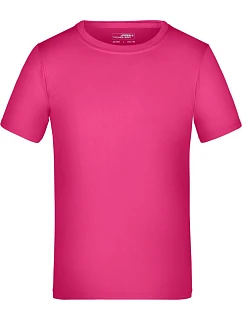 Daiber JN 358K Dětské žerzejové sportovní tričko 02.358K pink