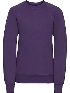 Dětská raglánová mikina 10. purple model 22474604 - Russell Athletic