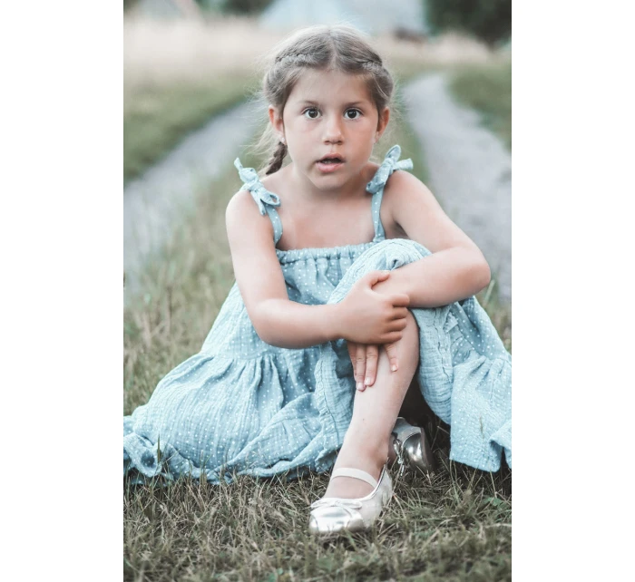 Dětské baletky s mašlí Zlaté Jellema Dětské baletky s mašlí Zlaté Jellema