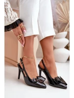 Lakované Lodičky S  Černé model 21679469 - Boto