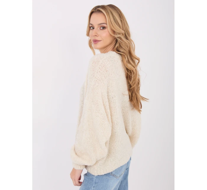 Jumper CH SW 72610.62 světle béžový Jumper CH SW 72610.62 světle béžový