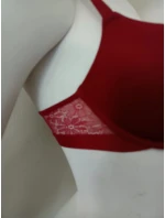 Dámská podprsenka UW0UW01185 bordová - Tommy Hilfiger