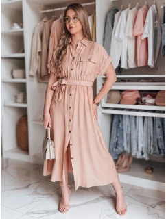 LOVE maxi šaty růžové Dstreet model 21988951 - FashionStreet