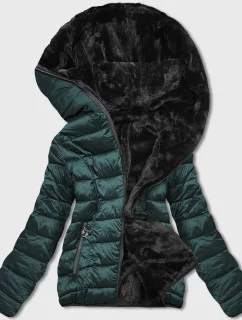 DWUSTRONNA KURTKA DAMSKA ZIELONA model 21244158 - S'WEST