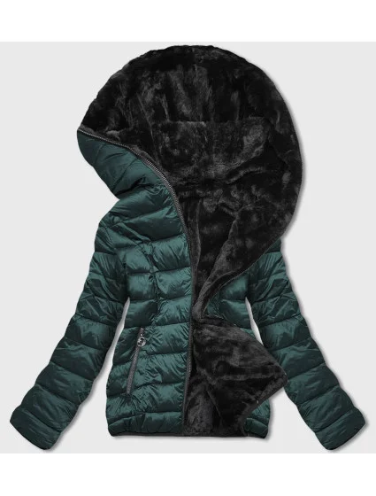 DWUSTRONNA KURTKA DAMSKA ZIELONA model 21244158 - S'WEST