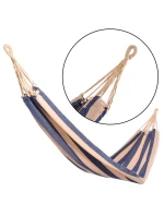 ZAHRADNÍ HAMMAK 1 OSOBNÍ 200x100 cm S PŘIKRÝVKOU 1064024