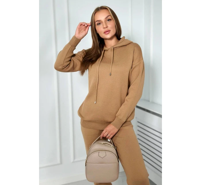 Svetr set Mikina + Kalhoty velbloud