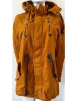 Pánská zimní bunda Z-6682 hořčicová - Rosso