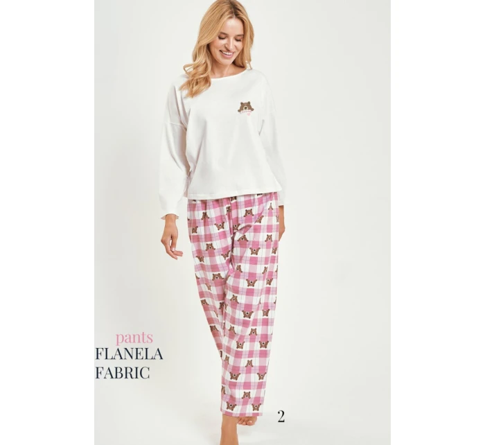 3441 DÁMSKÉ DLOUHÉ PYŽAMO ASTRID S-XL