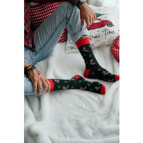 Pánské vánoční ponožky Sob na model 21465786 - Milena