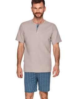 Pánské pyžamo model 17192460 béžové - Taro