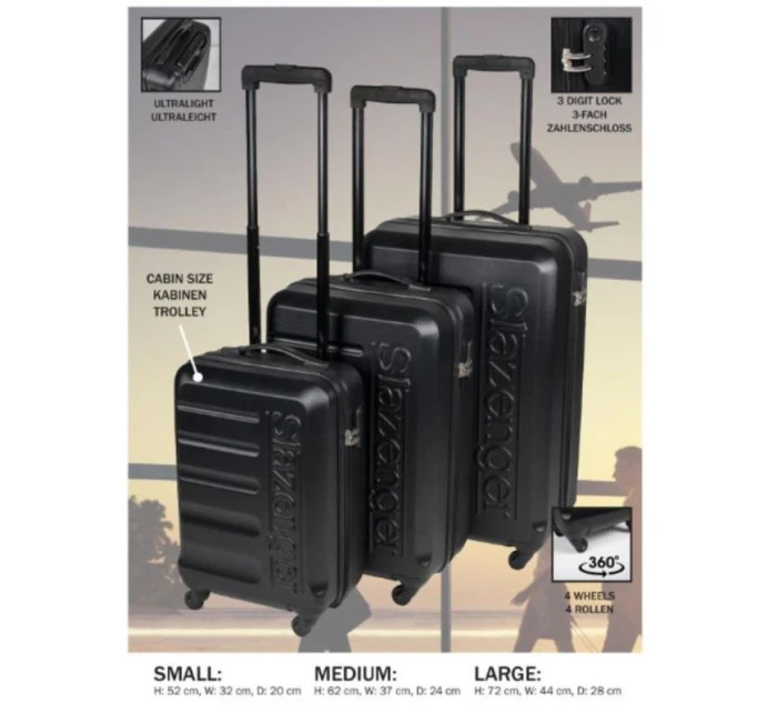 SADA 3  ČERNÁ model 21826556 - Slazenger