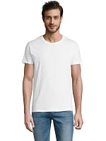 185 Men tričko pro potisk z bio 10 ks white model 22458277 - RTP