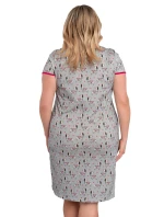 Italian Fashion Zebra cr. r. barva:šedá/potisk