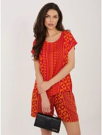 Bluzka model 22076809 pomarańczowy - FPrice Bluzka model 22076809 pomarańczowy - FPrice