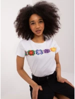 Bluzka RV BZ model 19735045 biały - FPrice Bluzka RV BZ model 19735045 biały - FPrice