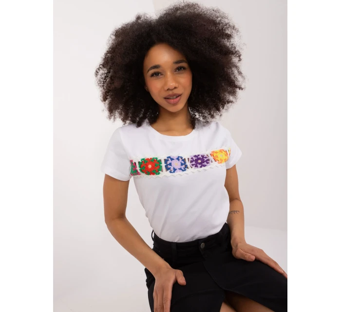 Bluzka RV BZ model 19735045 biały - FPrice Bluzka RV BZ model 19735045 biały - FPrice