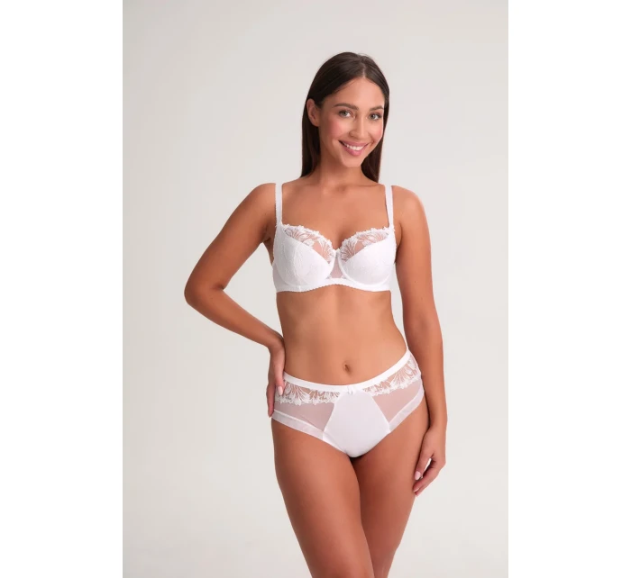 POLOMĚKKÁ PODPRSENKA PARIS model 21167686 BÍLÁ - Gaia