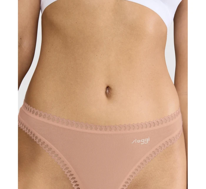 sloggi GO Crush String C3P - BROWN - SLOGGI BROWN - SLOGGI