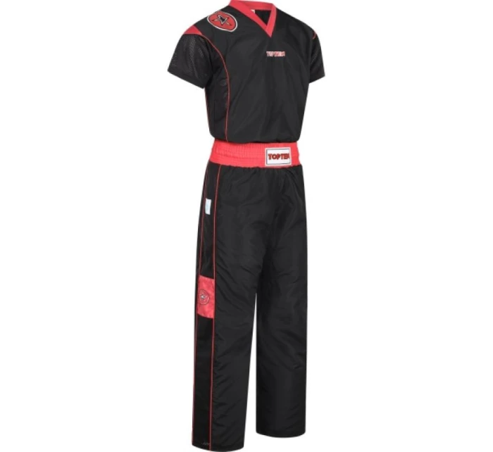 TOP TEN "Star Edition" pointfighting suit černo-červený (WAKO APPROVED new) TOP TEN "Star Edition" pointfighting suit černo-červený (WAKO APPROVED new)