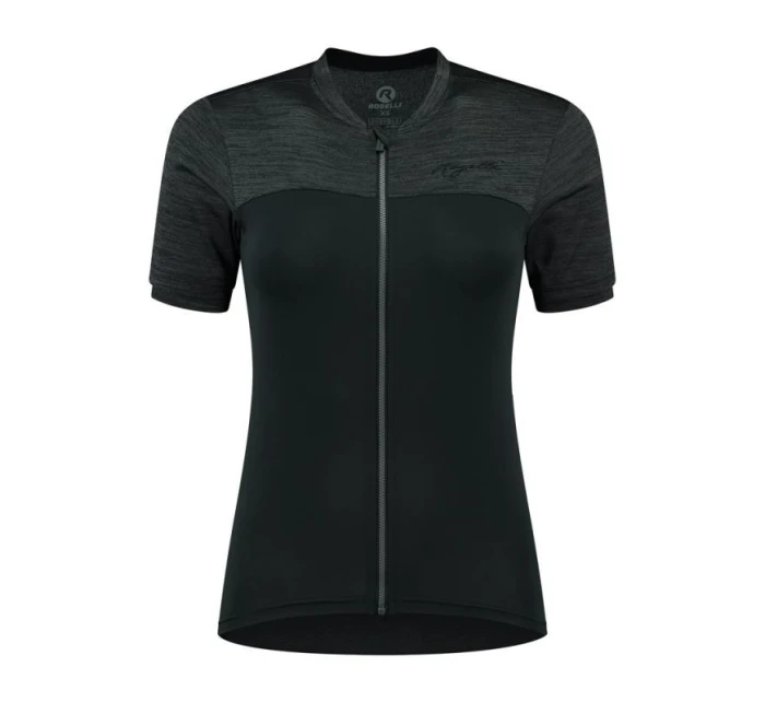 Rogelli dámský dres MELANGE černý M Rogelli dámský dres MELANGE černý M