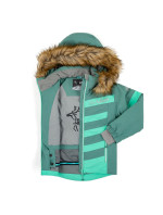 Dívčí lyžařská bunda model 17747683 Tyrkysová - Kilpi