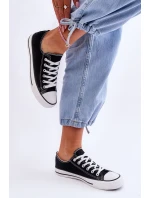 Klasické nízké dámské tenisky Černá Vegas