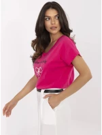 T shirt CLM TS model 21116700 fuksjowy - FPrice