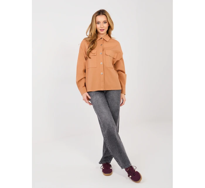 IT KS košile FL9968.28 tmavě oranžová