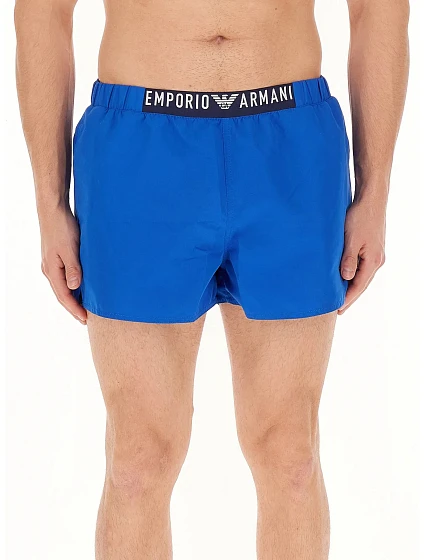 Pánské plavky   modré  model 20101351 - Emporio Armani