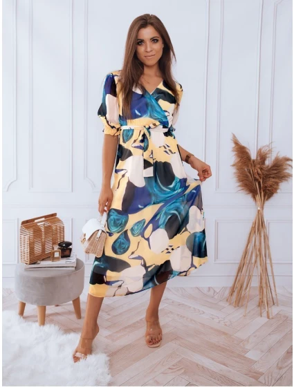 žluté šaty Dstreet model 21963514 - FashionStreet